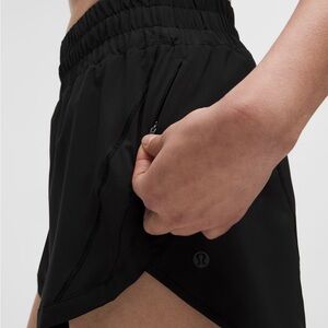 lululemon athletica Black 3” Track That Shorts